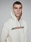 Jack & Jones miesten collegepaita 12137054*02, vaaleanharmaa hinta ja tiedot | Miesten puserot ja hupparit | hobbyhall.fi