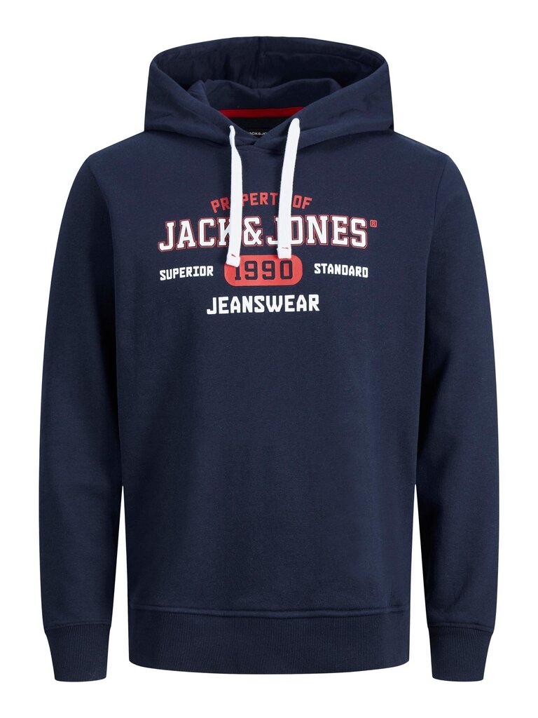 Jack & Jones miesten collegepaita 12211551*03, tummansininen hinta ja tiedot | Miesten puserot ja hupparit | hobbyhall.fi