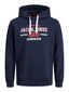 Jack & Jones miesten collegepaita 12211551*03, tummansininen hinta ja tiedot | Miesten puserot ja hupparit | hobbyhall.fi