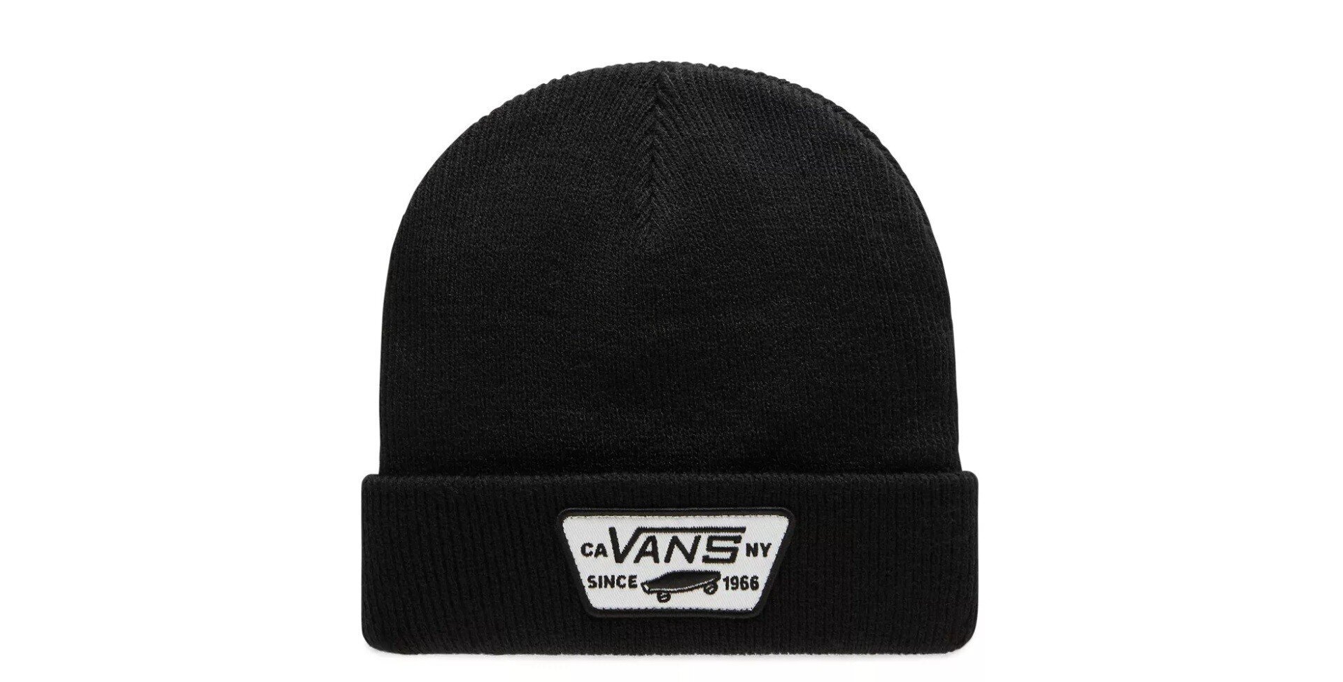 Vans meeste müts MILFORD BEANIE VN000UOU*BLK, musta hinta ja tiedot | Miesten hatut, huivit ja käsineet | hobbyhall.fi