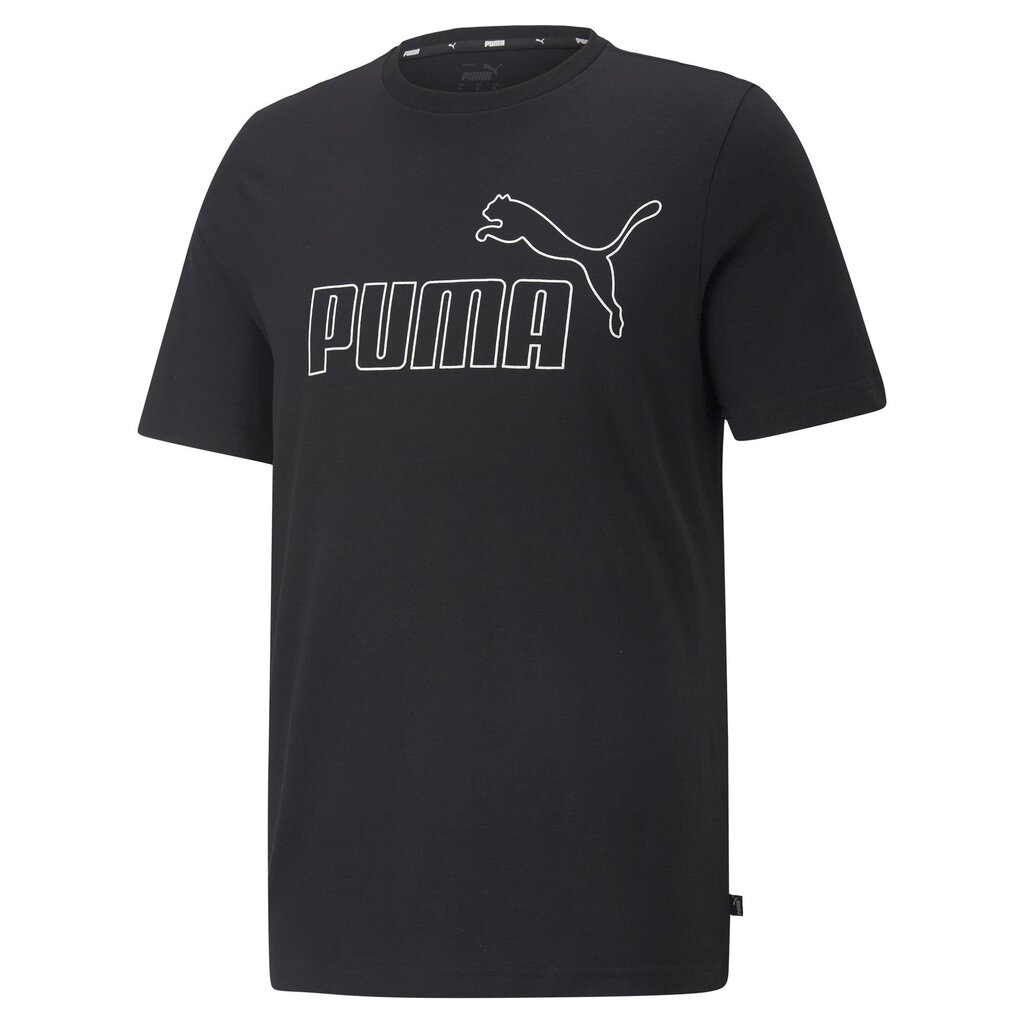 Puma miesten T-paita 849883*01, musta hinta ja tiedot | Miesten T-paidat | hobbyhall.fi