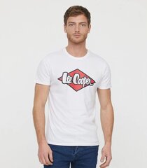 Lee Cooper miesten T-paita AZZIK*01, valkoinen hinta ja tiedot | Lee Cooper Miehille | hobbyhall.fi