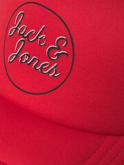 Jack & Jones miesten lippalakki 12225708*02, punainen/musta hinta ja tiedot | Miesten hatut, huivit ja käsineet | hobbyhall.fi