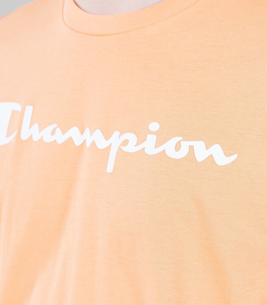 Champion miesten t-paita 218531*OS041, persikka hinta ja tiedot | Miesten T-paidat | hobbyhall.fi