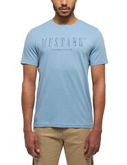 mustaang miesten t-paita 1013535*5124, sininen hinta ja tiedot | Miesten T-paidat | hobbyhall.fi