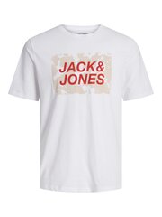 Jack & Jones miesten t-paita 12232356*04, valkoinen hinta ja tiedot | Miesten T-paidat | hobbyhall.fi