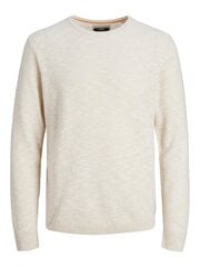 Jack & Jones miesten neulepusero 12233527*01, vaalea beige hinta ja tiedot | Jack & Jones Muoti | hobbyhall.fi