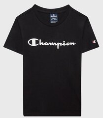 Champion lasten t-paita 306285*KK001, musta hinta ja tiedot | Miesten T-paidat | hobbyhall.fi