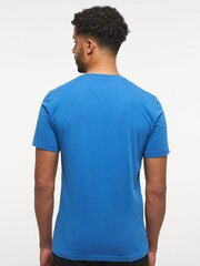 mustaang miesten t-paita 1013536*5234, sininen hinta ja tiedot | Miesten T-paidat | hobbyhall.fi