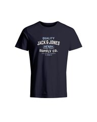 JACK & JONES miesten t-paita 12238935*03, tummansininen hinta ja tiedot | Miesten T-paidat | hobbyhall.fi