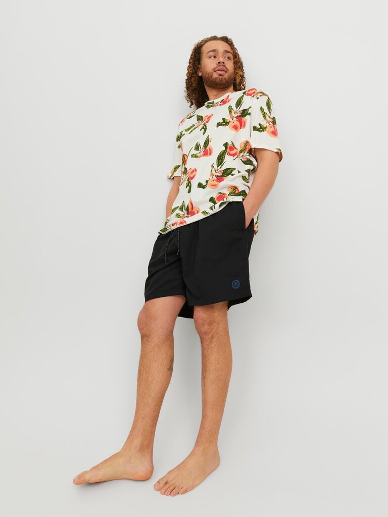 Jack & Jones miesten uimashortsit 12235757*01, musta hinta ja tiedot | Miesten uimahousut ja -shortsit | hobbyhall.fi