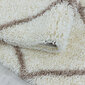 Kapea matto Ayyildiz Shaggy Alvor Cream 3401, 80x250 cm hinta ja tiedot | Isot matot | hobbyhall.fi