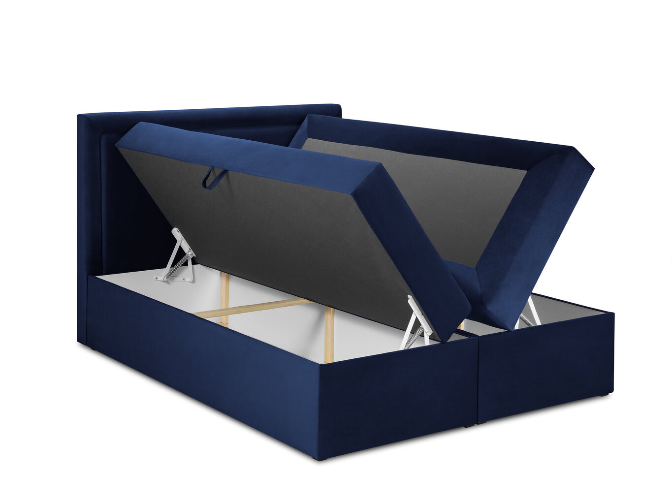 Mazzini Beds Yucca -sänkypaketti, 140 x 200 cm, sininen hinta ja tiedot | Sängyt | hobbyhall.fi
