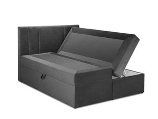 Mazzini sofas Afra -sänkypaketti, 140 x 200 cm, tummanharmaa hinta ja tiedot | Mazzini Beds Huonekalut ja sisustus | hobbyhall.fi