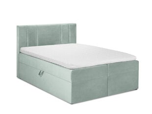 Mazzini sofas Afra -sänkypaketti, 160 x 200 cm, vaaleanvihreä hinta ja tiedot | Sängyt | hobbyhall.fi