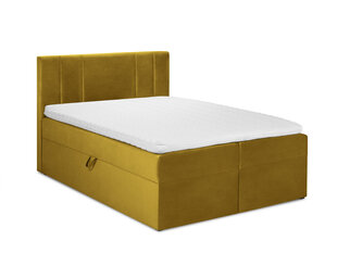 Mazzini sofas Afra -sänkypaketti, 140 x 200 cm, keltainen hinta ja tiedot | Sängyt | hobbyhall.fi