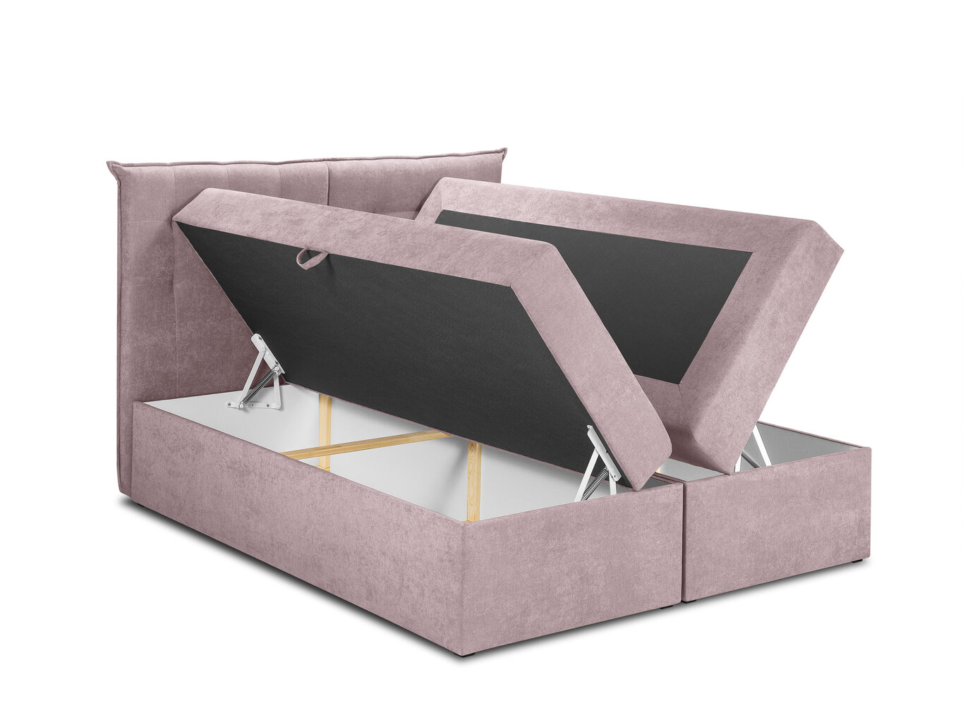 Mazzini Beds Echaveria -sänkypaketti, 160 x 200 cm, vaaleanpunainen hinta ja tiedot | Sängyt | hobbyhall.fi