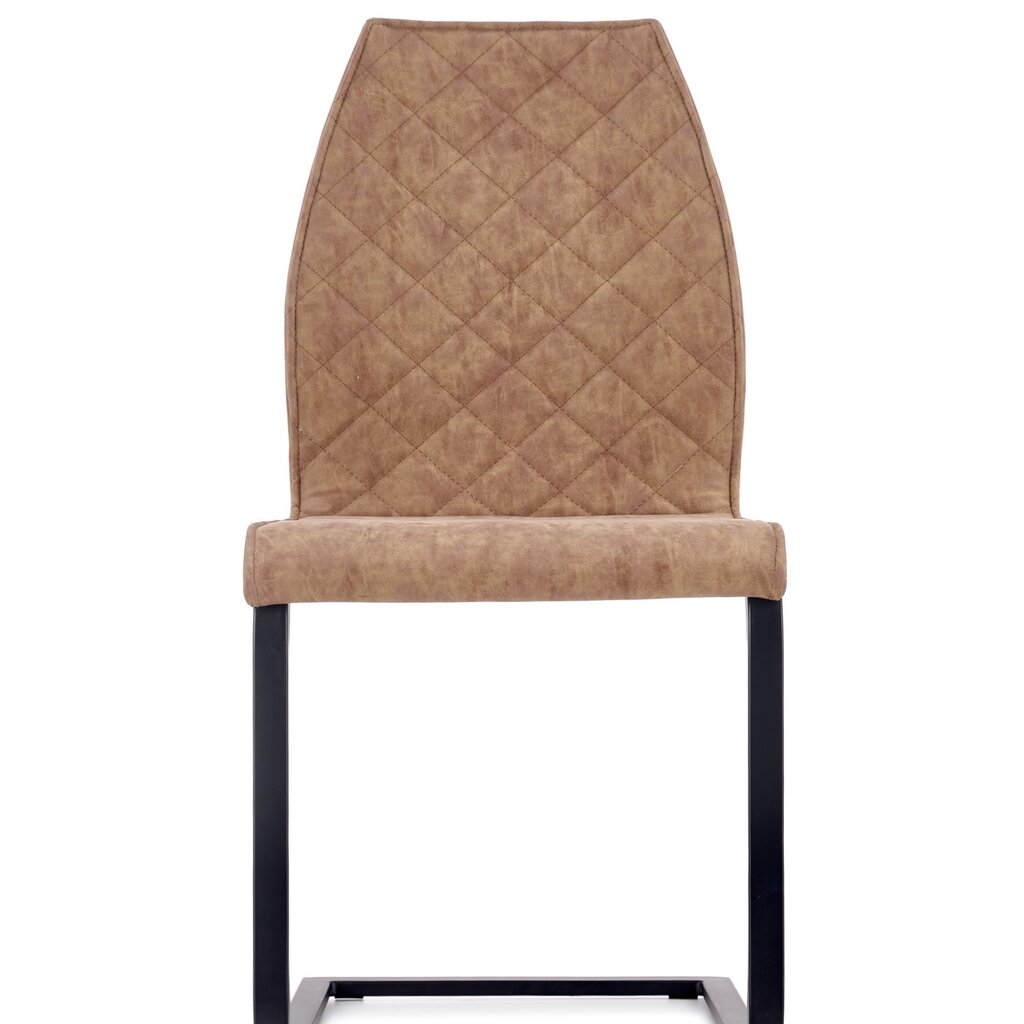 4 tuolin sarja K265, musta/tammi hinta ja tiedot | Ruokapöydän tuolit | hobbyhall.fi