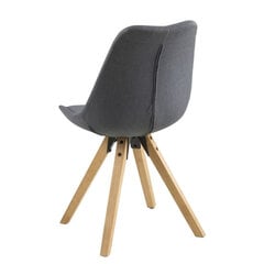 2 tuolin sarja Dima G, harmaa hinta ja tiedot | Ruokapöydän tuolit | hobbyhall.fi