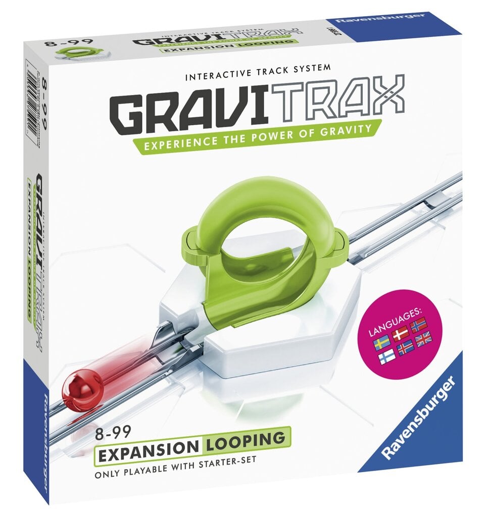 Ratatarvikesarja Gravitrax Looping, 27607 hinta ja tiedot | LEGOT ja rakennuslelut | hobbyhall.fi