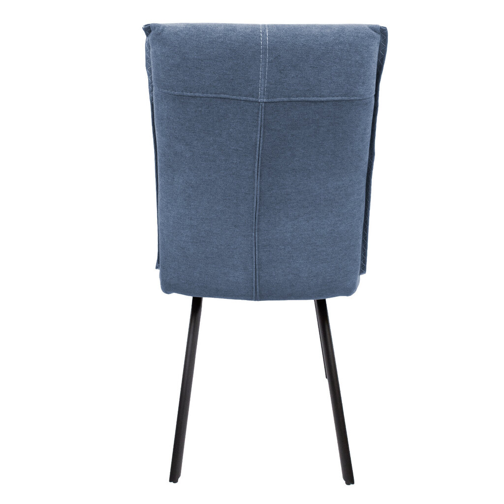 Tuoli EDDY 50x56xH89cm, harmaa-sininen hinta ja tiedot | Ruokapöydän tuolit | hobbyhall.fi