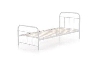 Sänky Halmar Linda, 90 x 200 cm, valkoinen hinta ja tiedot | Sängyt | hobbyhall.fi