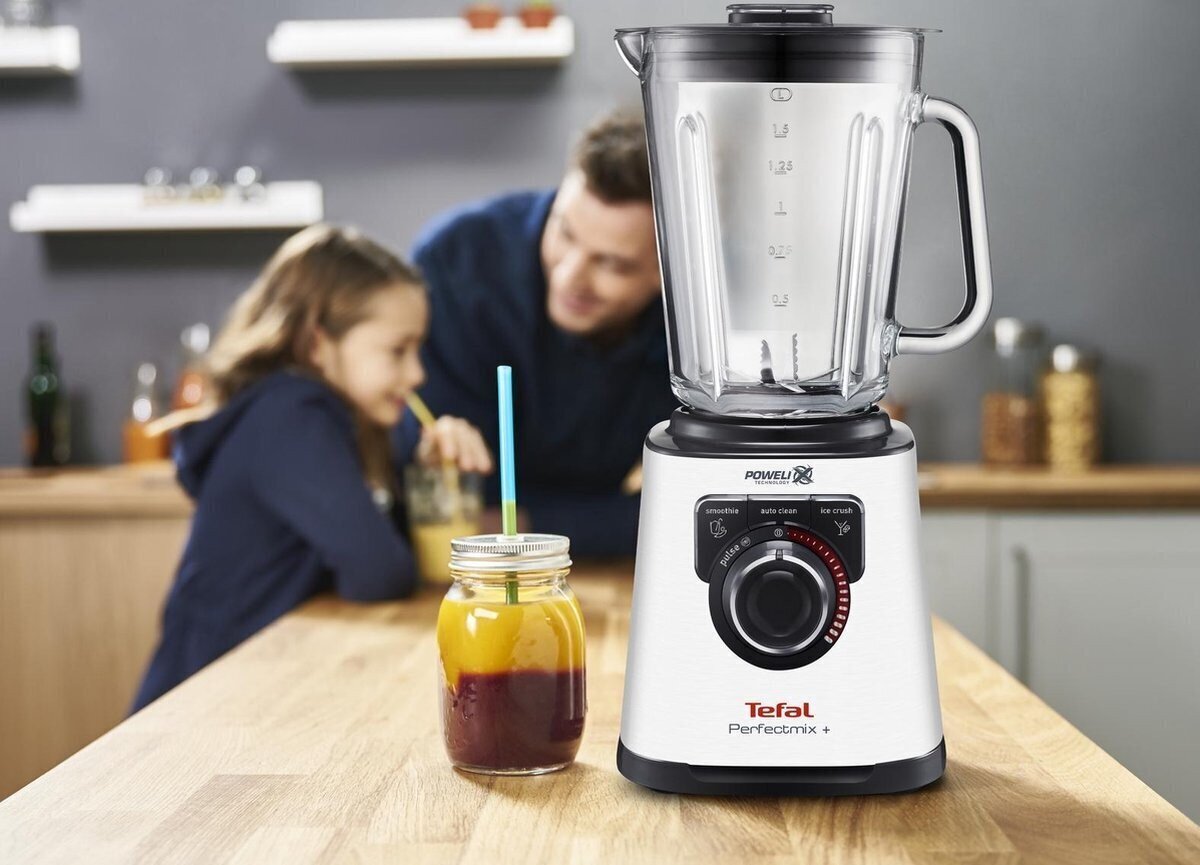 Tehosekoitin Tefal BL811D38, 1200 W, valkoinen hinta ja tiedot | Tehosekoittimet | hobbyhall.fi