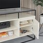 Pöytä Dorel Home Camley, valkoinen hinta ja tiedot | TV-tasot | hobbyhall.fi