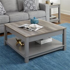Pöytä Dorel Home Carver, harmaa hinta ja tiedot | Sohvapöydät | hobbyhall.fi