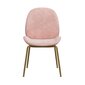 Ruokapöydän tuoli CosmoLiving by Cosmopolitan Astor, vaaleanpunainen hinta ja tiedot | Ruokapöydän tuolit | hobbyhall.fi