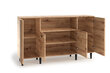 Lipasto ADRK Furniture Lily, ruskea hinta ja tiedot | Lipastot | hobbyhall.fi