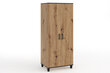 Kaappi ADRK Furniture POL12, ruskea hinta ja tiedot | Kaapit | hobbyhall.fi