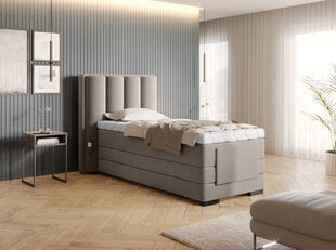 NORE Veros sänky, 90x200 cm, beige hinta ja tiedot | Sängyt | hobbyhall.fi