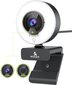 Nexigo N960E 60FPS Autofocus 1080p -verkkokamera 2 stereo -mikrofonilla, rengasvalo ja kansi, USB -kamera hinta ja tiedot | Web-kamerat | hobbyhall.fi