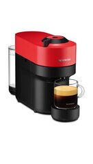 Nespresso Vertuo Pop, punainen hinta ja tiedot | Kahvinkeittimet ja kahvikoneet | hobbyhall.fi