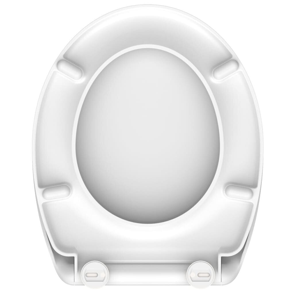 SCHÜTTE WC-istuin WHITE Duroplast hinta ja tiedot | WC-istuimen lisätarvikkeet | hobbyhall.fi