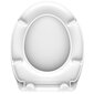 SCHÜTTE WC-istuin WHITE Duroplast hinta ja tiedot | WC-istuimen lisätarvikkeet | hobbyhall.fi