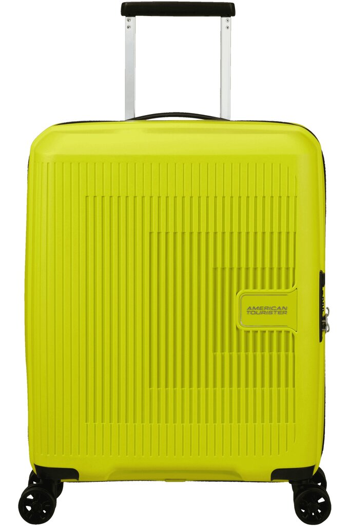 American Tourister iso matkalaukku Aerostep Spinner Light Lime L 77 cm, keltainen hinta ja tiedot | Matkalaukut ja -kassit | hobbyhall.fi