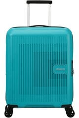 American Tourister iso matkalaukku Aerostep Spinner Turquoise Tonic L 77 cm, sininen hinta ja tiedot | Matkalaukut ja matkakassit | hobbyhall.fi