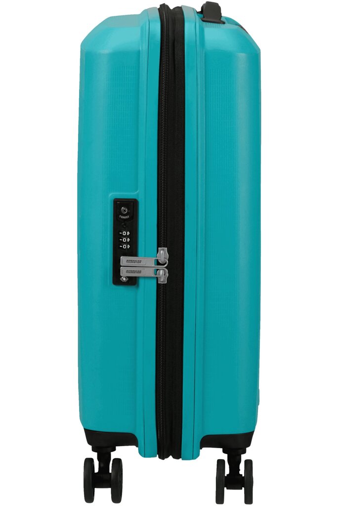 American Tourister iso matkalaukku Aerostep Spinner Turquoise Tonic L 77 cm, sininen hinta ja tiedot | Matkalaukut ja matkakassit | hobbyhall.fi