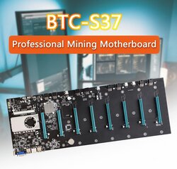 Mining-emolevy BTC-S37 PNGOS, DDR3 SODIMM 8 x PCIE 16X Graph Card, VGA + HDMI hinta ja tiedot | PNGOS Tietokoneet ja pelaaminen | hobbyhall.fi