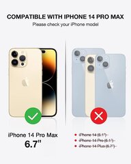 OCASE puhelinkuori iPhone 14 Pro Maxille, musta hinta ja tiedot | OCASE Matkapuhelimet ja tarvikkeet | hobbyhall.fi