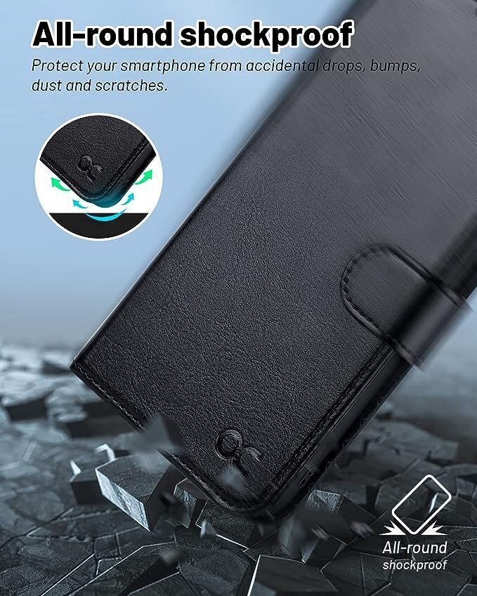 OCASE puhelinkuori Samsung Galaxy S23:lle, musta hinta ja tiedot | Puhelimen kuoret ja kotelot | hobbyhall.fi