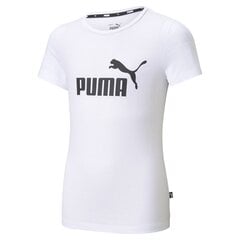 Puma lasten t-paita 587029*02, valkoinen/musta hinta ja tiedot | Poikien paidat | hobbyhall.fi