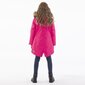 Huppa-parka tytöille luonnonturkisella Vivian1 200GR 12490120*00063, fuksia hinta ja tiedot | Tyttöjen takit | hobbyhall.fi