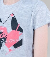 Icepeak lasten t-paita 51670-9*205, vaalea harmaa hinta ja tiedot | Tyttöjen paidat | hobbyhall.fi
