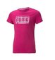 Puma lasten t-paita 846937*14, fuksia hinta ja tiedot | Tyttöjen paidat | hobbyhall.fi