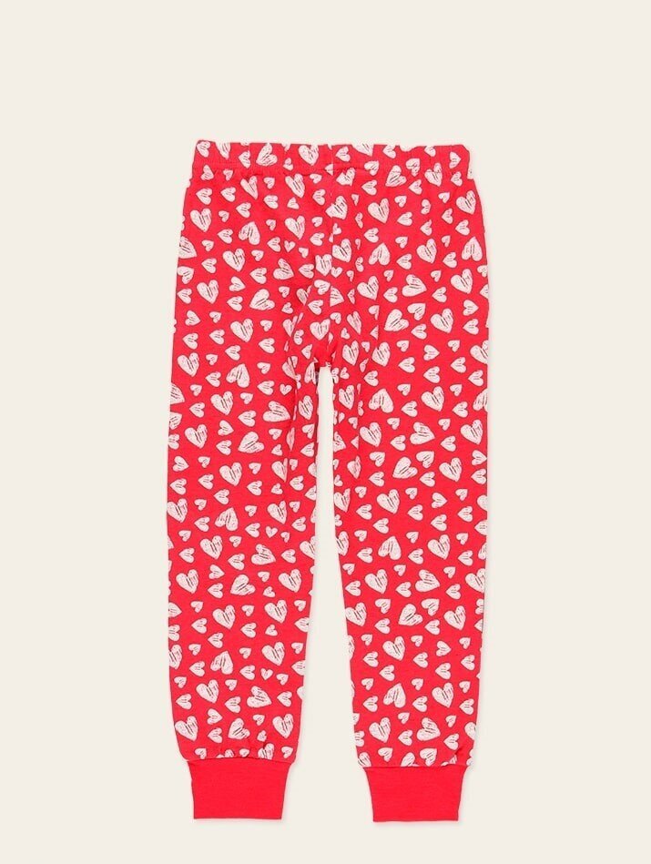 Boboli lasten pyjamat 62B504*8072, vaalea harmaa/punainen hinta ja tiedot | Tyttöjen kylpytakit ja pyjamat | hobbyhall.fi