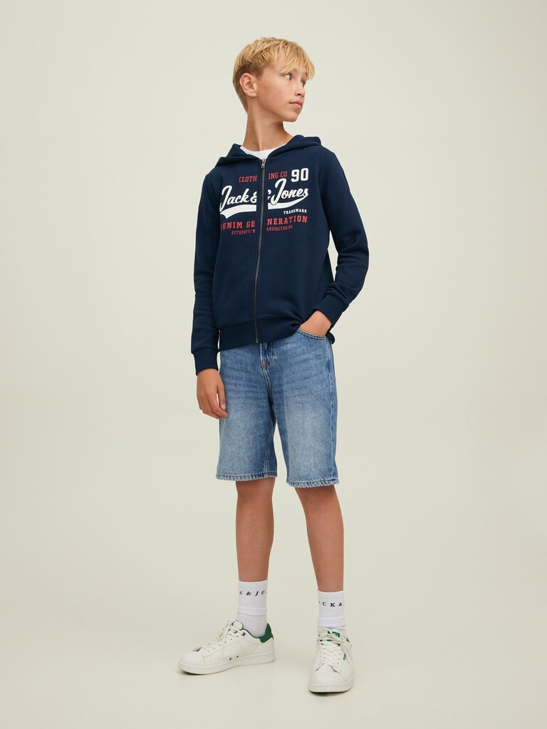 Jack & Jones lasten pusero 12218049*02, tummansininen hinta ja tiedot | Poikien puserot, liivit ja jakut | hobbyhall.fi