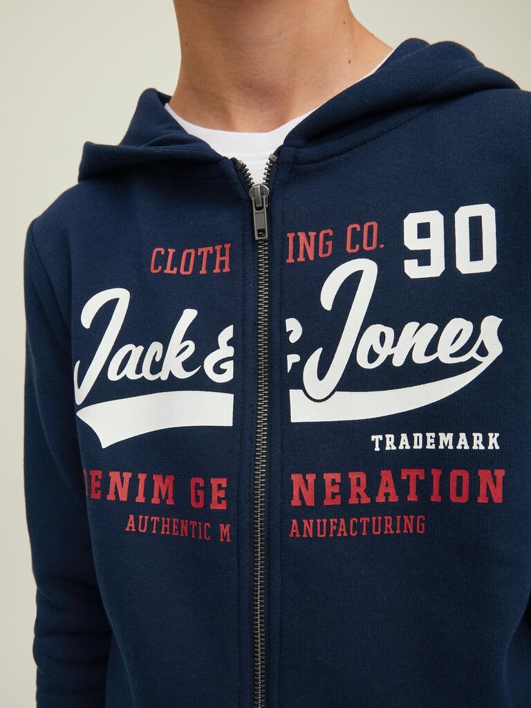 Jack & Jones lasten pusero 12218049*02, tummansininen hinta ja tiedot | Poikien puserot, liivit ja jakut | hobbyhall.fi